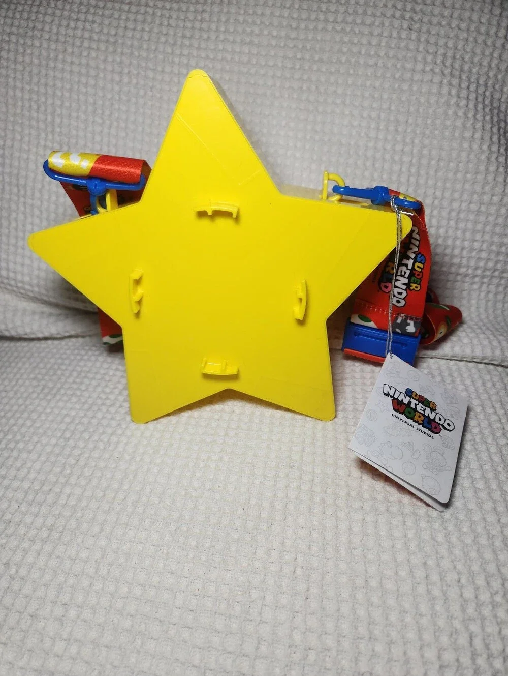 Super Nintendo World Mario Star Popcorn Bucket NO LIGHT Universal Studios NWT